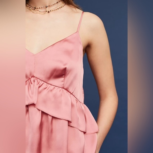 Maeve Harrison Ruffled Cami- Size XS - Picture 2 of 6